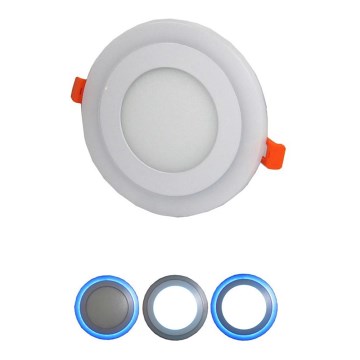 LED Podhledové svítidlo LED/6W+LED/2,5W 4000K