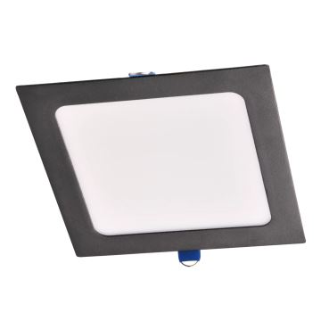 LED Podhledové svítidlo RIGEL LED/10W/230V 4000K 16,8x16,8 cm černá
