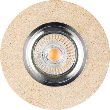 LED Podhledové svítidlo VITAR 1xGU10/5W/230V CRI 90 pískovec – FSC certifikováno