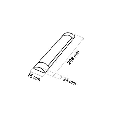 LED Podlinkové svítidlo QTEC LED/9W/230V 30 cm bílá