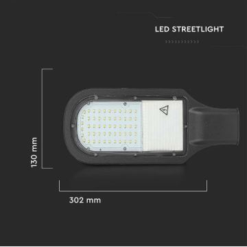 LED Pouliční lampa SAMSUNG CHIP LED/30W/230V 6400K IP65