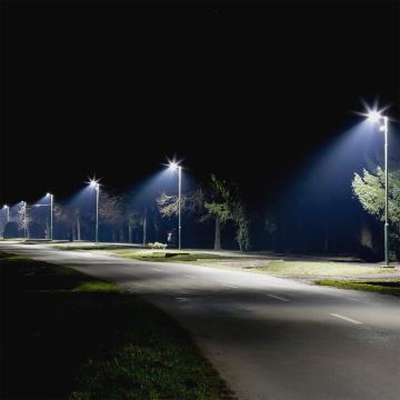 LED Pouliční lampa SAMSUNG CHIP LED/30W/230V 6500K šedá
