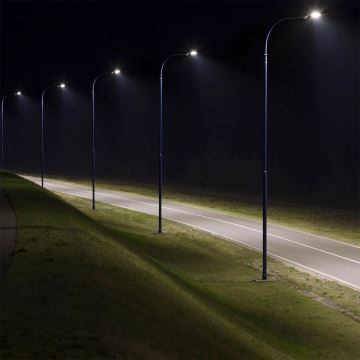 LED Pouliční lampa SAMSUNG CHIP LED/50W/230V 6500K šedá
