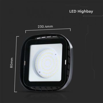 LED Průmyslové svítidlo High Bay LED/100W/230V 4000K IP65