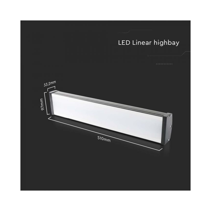 LED Průmyslové svítidlo High Bay LED/100W/230V 4000K IP65