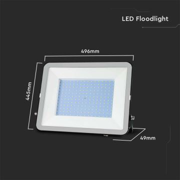 LED Reflektor SAMSUNG CHIP LED/300W/230V 6500K IP65 černá