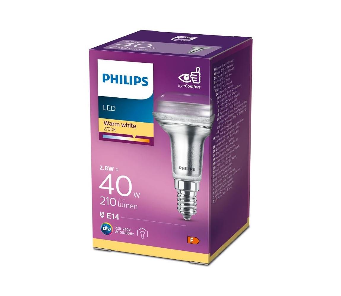 Philips LED Reflektorová žárovka Philips E14/2,8W/230V 2700K P5550