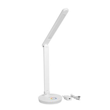 LED RGBW Stmívatelná stolní lampa s funkcí powerbanky LED/12W/5V 2800-6000K bílá