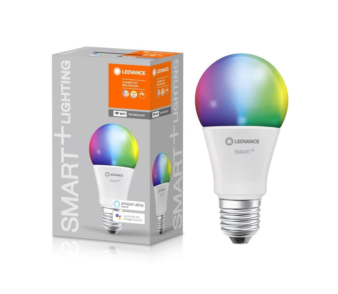 Ledvance LED RGBW Stmívatelná žárovka SMART+ E27/9,5W/230V 2700K-6500K - Ledvance P224693