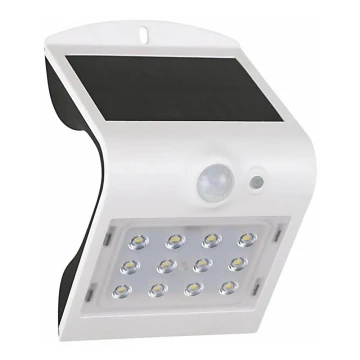 LED Solární nástěnné svítidlo se senzorem LED/2W IP65