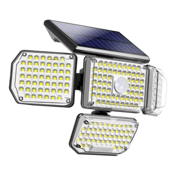 LED Solární nástěnné svítidlo se senzorem LED/5,5V IP44
