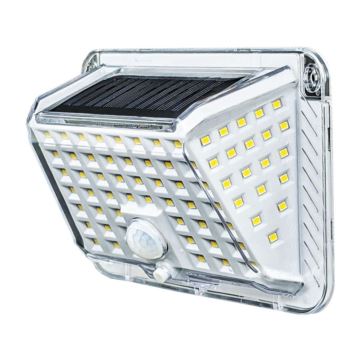 LED Solární nástěnné svítidlo se senzorem LED/5W IP44