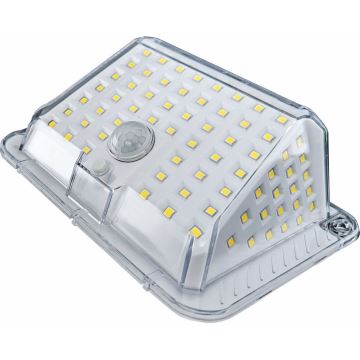 LED Solární nástěnné svítidlo se senzorem LED/5W IP44