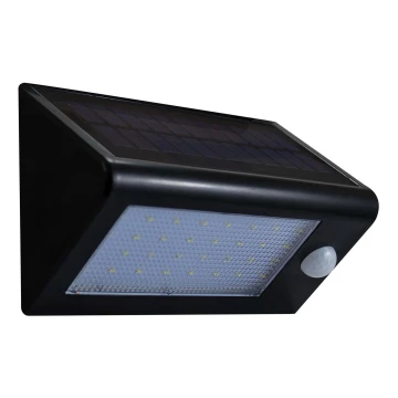 LED Solární nástěnné svítidlo se senzorem LED/5W IP44