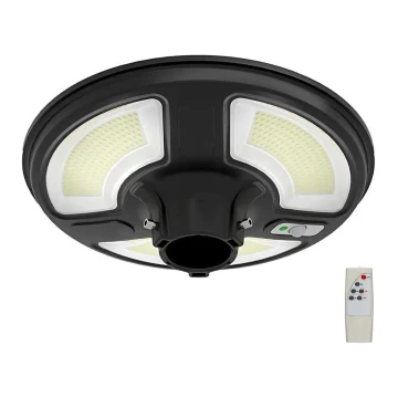 LED Solární pouliční lampa se senzorem LED/10W/3,2V 6500K IP65 + dálkové ovládání