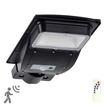LED Solární pouliční lampa se senzorem STREET LED/3W/3,2V 5000 mAh IP65 + dálkové ovládání