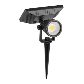 LED Solární svítidlo SPIKE LED/2W/5,5V IP65 3000K