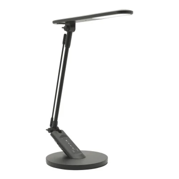 LED Stmívatelná dotyková stolní lampa OPTIMUM LED/7W/230V USB 3000/4000/6000K černá