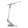 LED Stmívatelná dotyková stolní lampa OPTIMUM LED/7W/230V USB 3000/4000/6000K stříbrná