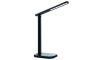 LED Stmívatelná dotyková stolní lampa s USB konektorem KIARA LED/7W/230V černá