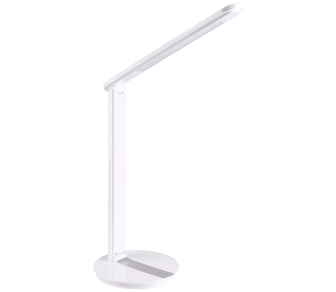 Polux LED Stmívatelná dotyková stolní lampa SERRA LED/8W/230V bílá SA1586