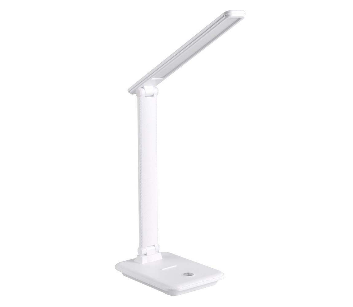 Polux LED Stmívatelná dotyková stolní lampa VINTO LED/8W/230V bílá SA1583