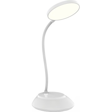 LED Stmívatelná nabíjecí stolní lampa VISUA LED/5W/5V 3000-5000K 1200 mAh bílá