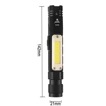 LED Stmívatelná nabíjecí svítilna 3v1 LED/6W/5V IP44 800 mAh 320 lm