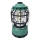 LED Stmívatelná přenosná kempingová lampa 3xLED/3W/3xAA IPX4 zelená