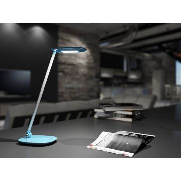 LED Stmívatelná stolní lampa s USB MOANA LED/6W/230V růžová