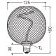 LED Stmívatelná žárovka DECOR FILAMENT G125 E27/3,5W/230V 1800K zlatá - Osram