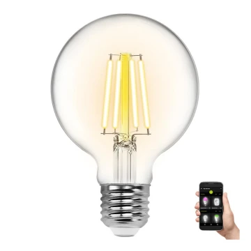 LED Stmívatelná žárovka FILAMENT G80 E27/6W/230V 2700-6500K Wi-Fi - Aigostar