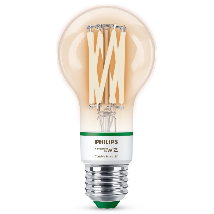 LED Stmívatelná žárovka Philips A60 E27/4,3W/230V 2700-4000K CRI 90 Wi-Fi