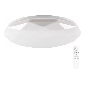 LED Stmívatelné koupelnové svítidlo GALAXY LED/48W/230V pr. 38 cm 3000-6000K IP44 + dálkové ovládání