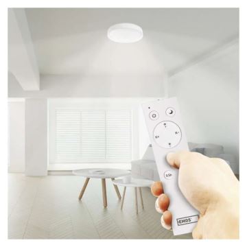 LED Stmívatelné stropní svítidlo GoSmart LED/30W/230V pr. 40 cm 2700-6500K Wi-Fi Tuya + dálkové ovládání