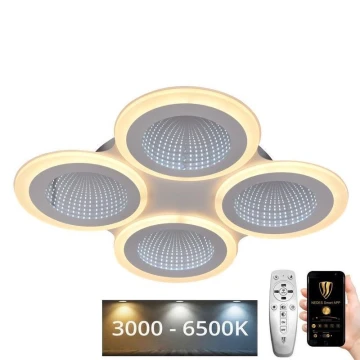 LED Stmívatelné stropní svítidlo LED/100W/230V 3000-6500K + dálkové ovládání
