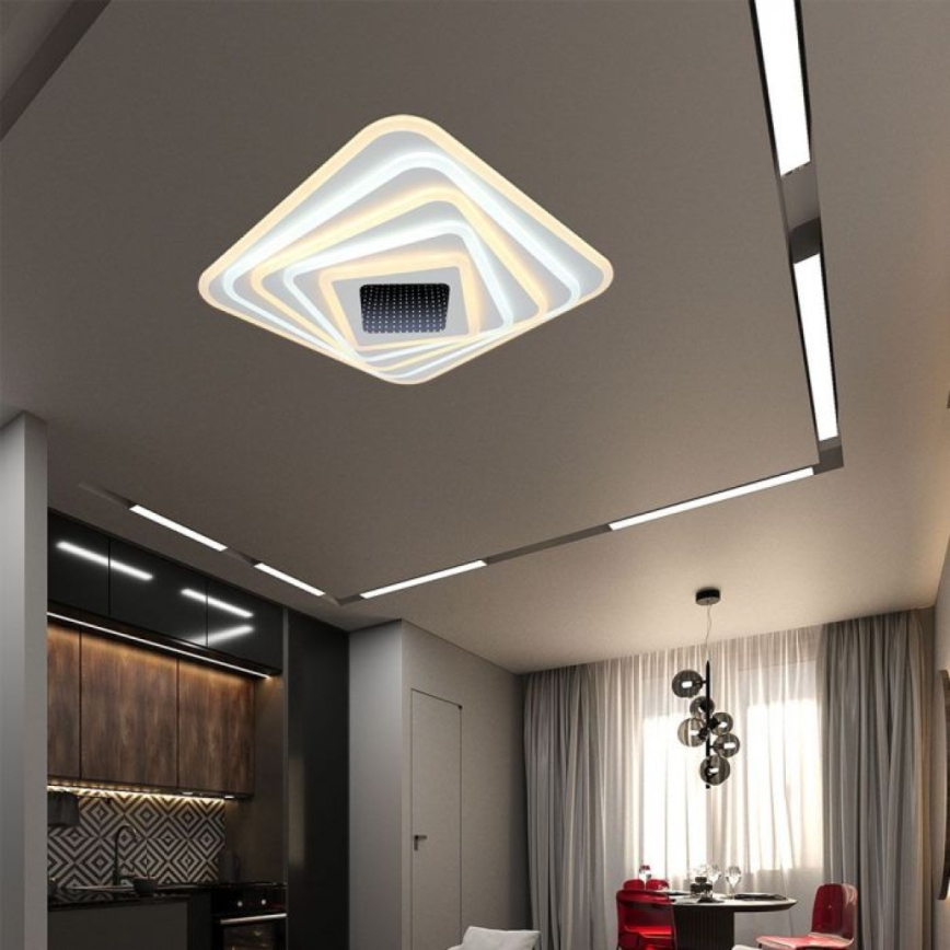 LED Stmívatelné stropní svítidlo LED/150W/230V 3000-6500K + dálkové ovládání