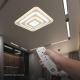 LED Stmívatelné stropní svítidlo LED/77W/230V 3000-6500K + dálkové ovládání