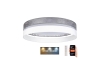 LED Stmívatelné stropní svítidlo LIMA LED/36W/230V 2700-6500K Wi-Fi Tuya + dálkové ovládání stříbrná/bílá