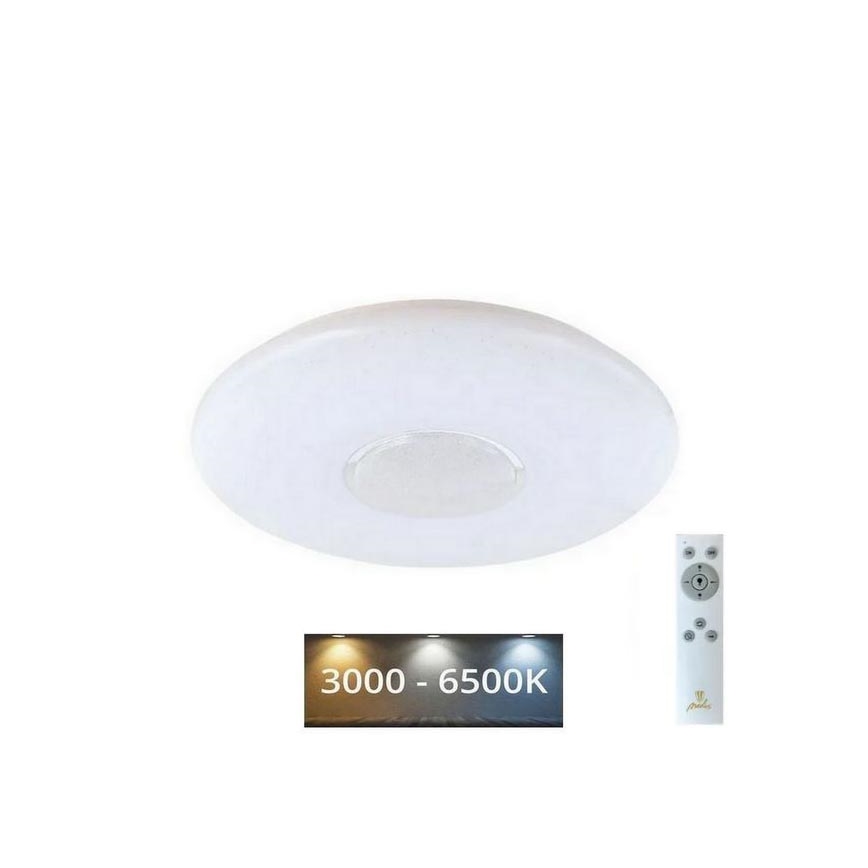 LED Stmívatelné stropní svítidlo STAR LED/36W/230V 3000-6500K + dálkové ovládání