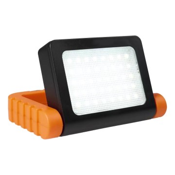 LED Stmívatelný solární nabíjecí reflektor LED/10W/5V USB 6500K IP44 1800 mAh