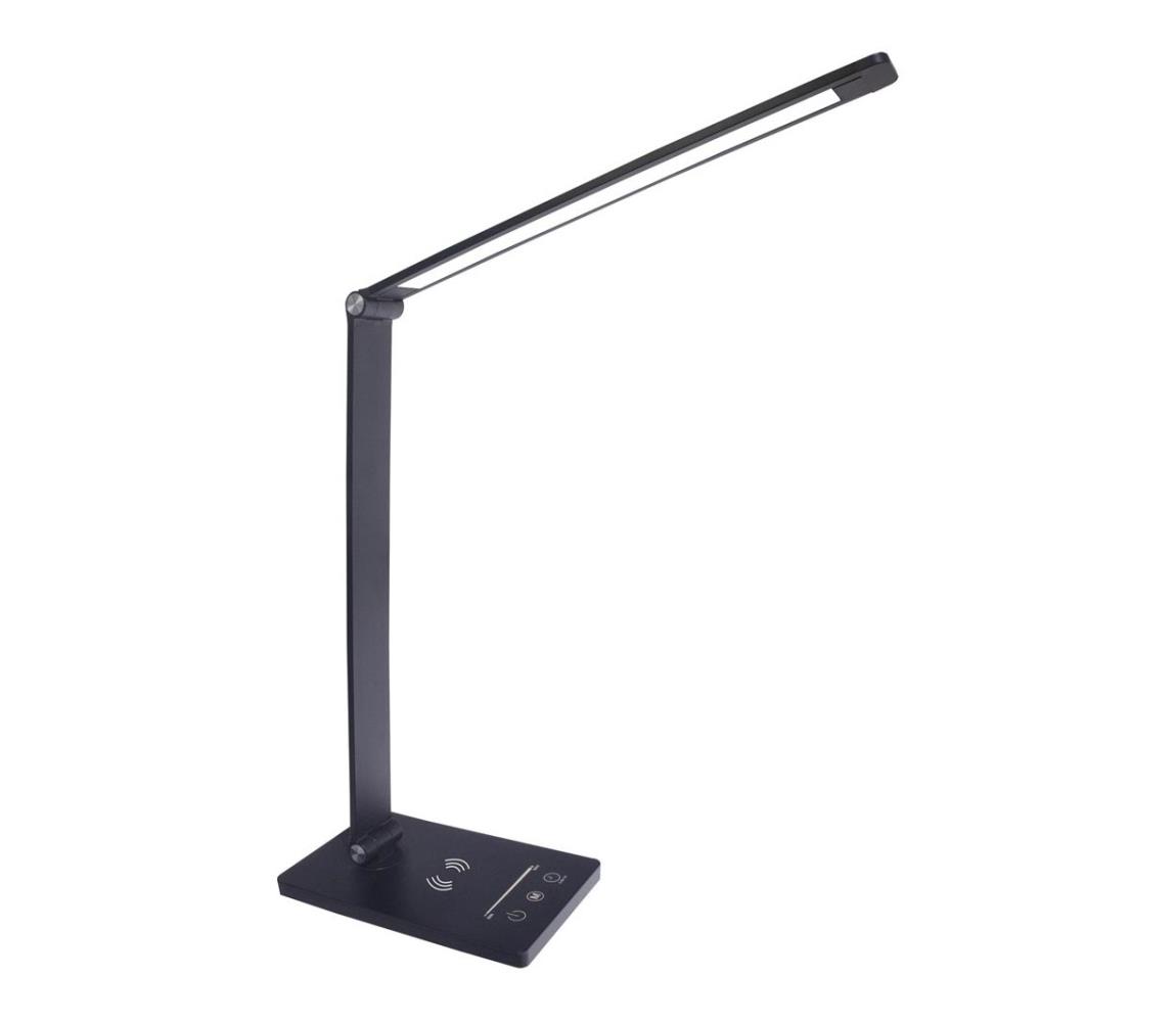  LED Stolní lampa s bezdrátovým nabíjením VARIO LED/5W/230V 3000-6000K černá 