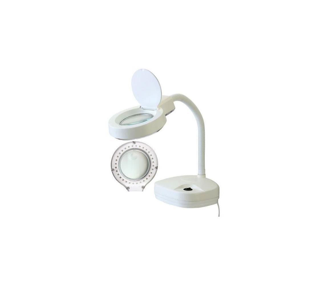 HADEX LED Stolní lampa s lupou LED/10W/230V HD0293