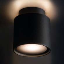 LED Stropní bodové svítidlo SONOR 1xGU10/10W/230V + LED/4W černá