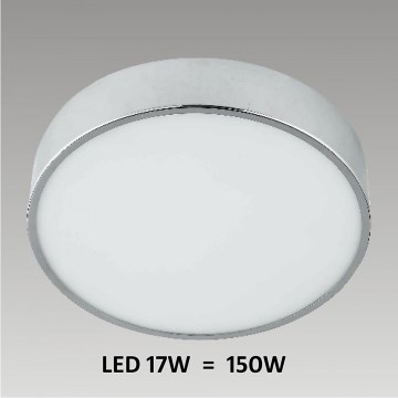 LED Stropní / nástěnné koupelnové svítidlo ELBA 1xLED/17W