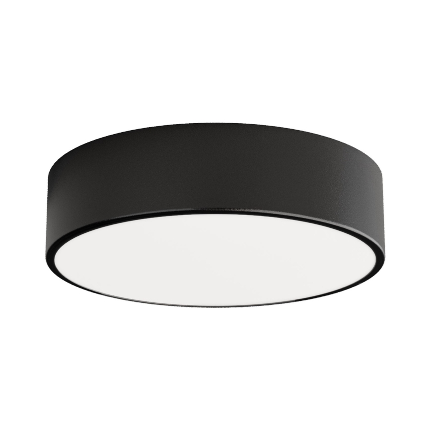 LED Stropní svítidlo CLEO LED/24W/230V 3000K pr. 30 cm černá