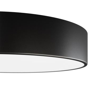 LED Stropní svítidlo CLEO LED/24W/230V 4000K pr. 30 cm černá