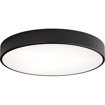 LED Stropní svítidlo CLEO LED/69W/230V 3000K pr. 60 cm černá