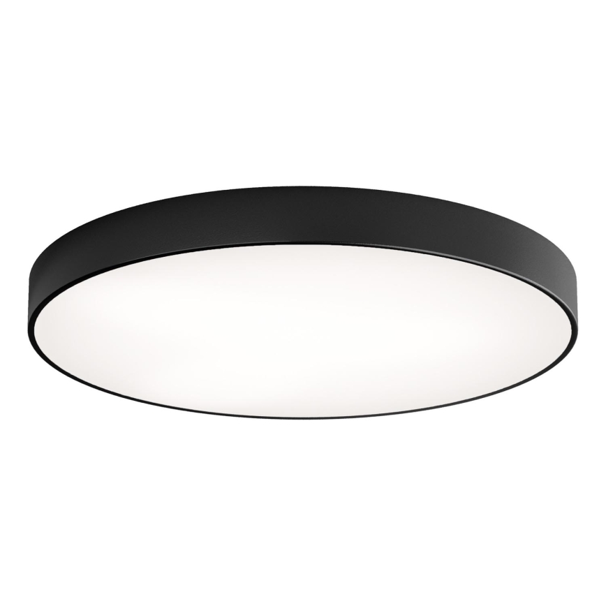 LED Stropní svítidlo CLEO LED/96W/230V 3000K pr. 80 cm černá