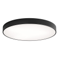 LED Stropní svítidlo CLEO LED/96W/230V 4000K pr. 80 cm černá